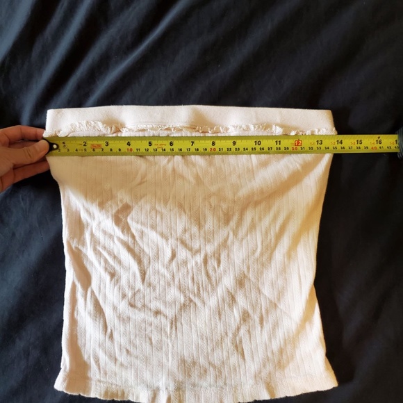 GUESS Adorable baby pink stretchy tube top with lace lining and bralette - Picture 7 of 11